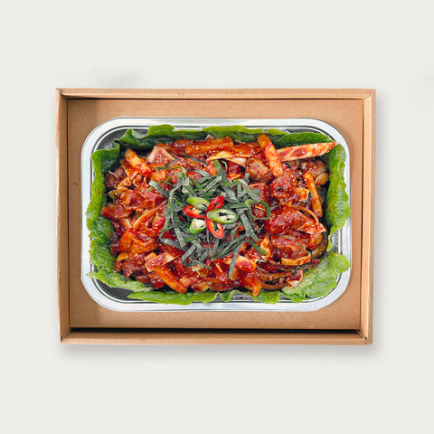 Spicy Sea Snail(Sora) or Octopus Salad